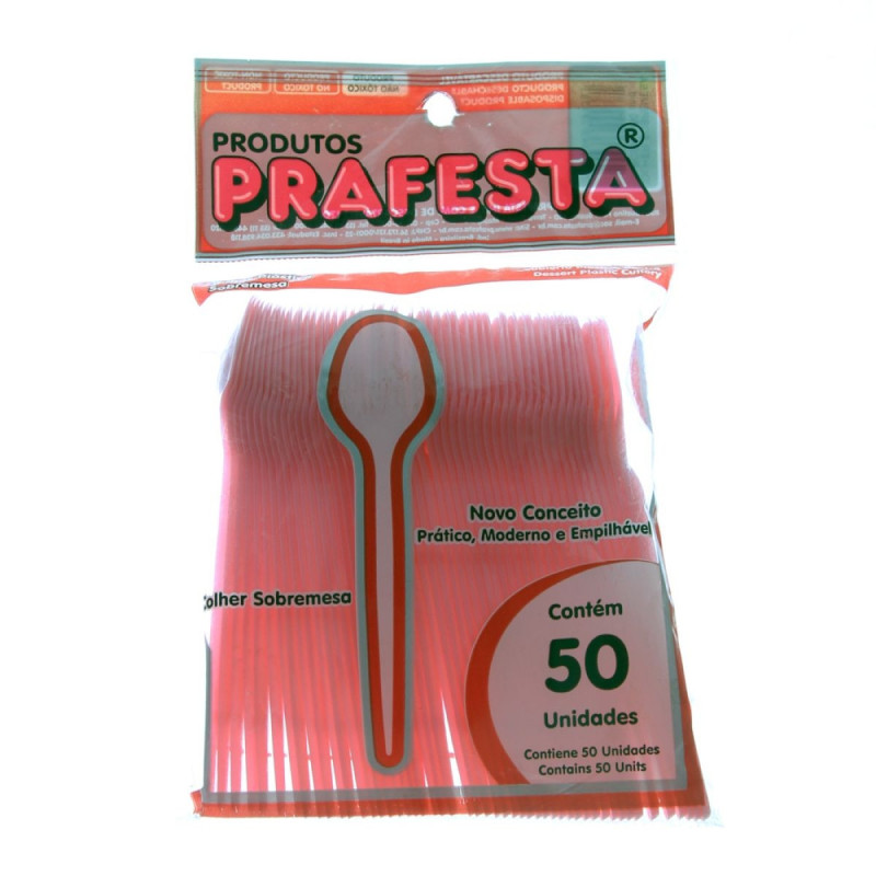 PRAFESTA TALHER SOBREMESA ROSA C/50 RF9958