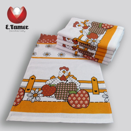 PANO DE COPA ESTAMPADÃO 40CM X 65CM - E. TAMER