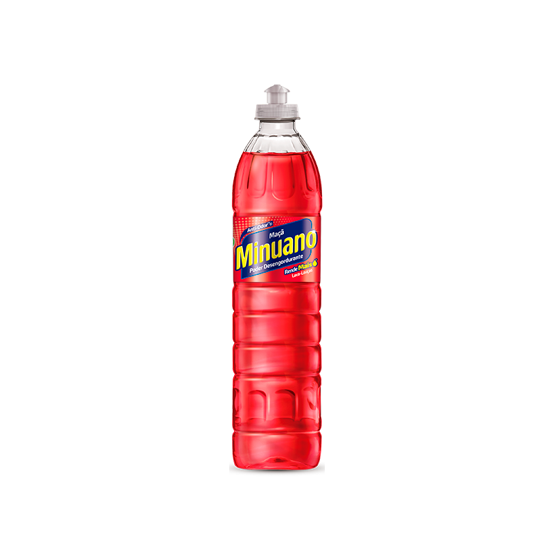 LAVA-LOUÇAS LÍQUIDO MAÇÃ MINUANO SQUEEZE 500ML