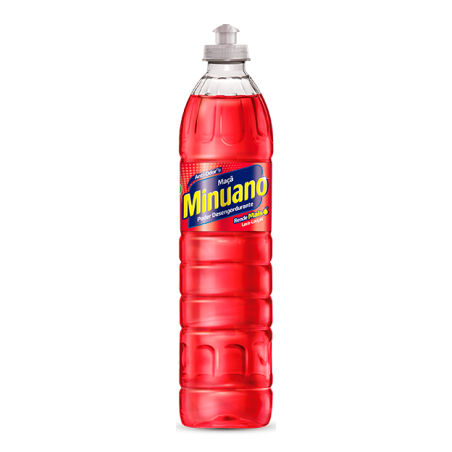 LAVA-LOUÇAS LÍQUIDO MAÇÃ MINUANO SQUEEZE 500ML