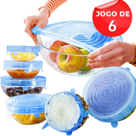 KIT TAMPA DE SILICONE 6 UN EM9832