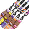 GUIA E PEITORAL 0,8CM PARA PETS ZN0059