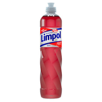 DETERGENTE LÍQUIDO MAÇÃ LIMPOL SQUEEZE 500ML