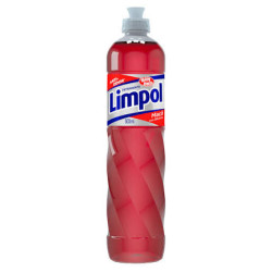 DETERGENTE LÍQUIDO MAÇÃ LIMPOL SQUEEZE 500ML