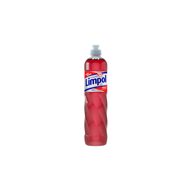 DETERGENTE LÍQUIDO MAÇÃ LIMPOL SQUEEZE 500ML