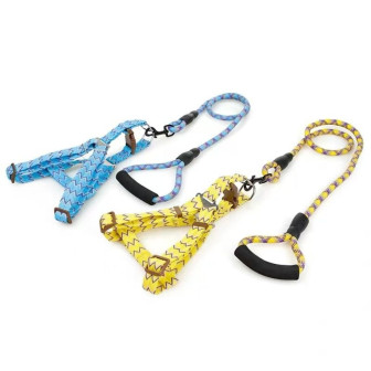 GUIA E PEITORAL 0,8CM PARA PETS ZN0059