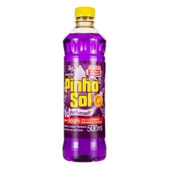 DESINFETANTE PERFUMADO LAVANDA PINHO SOL FRASCO 500ML