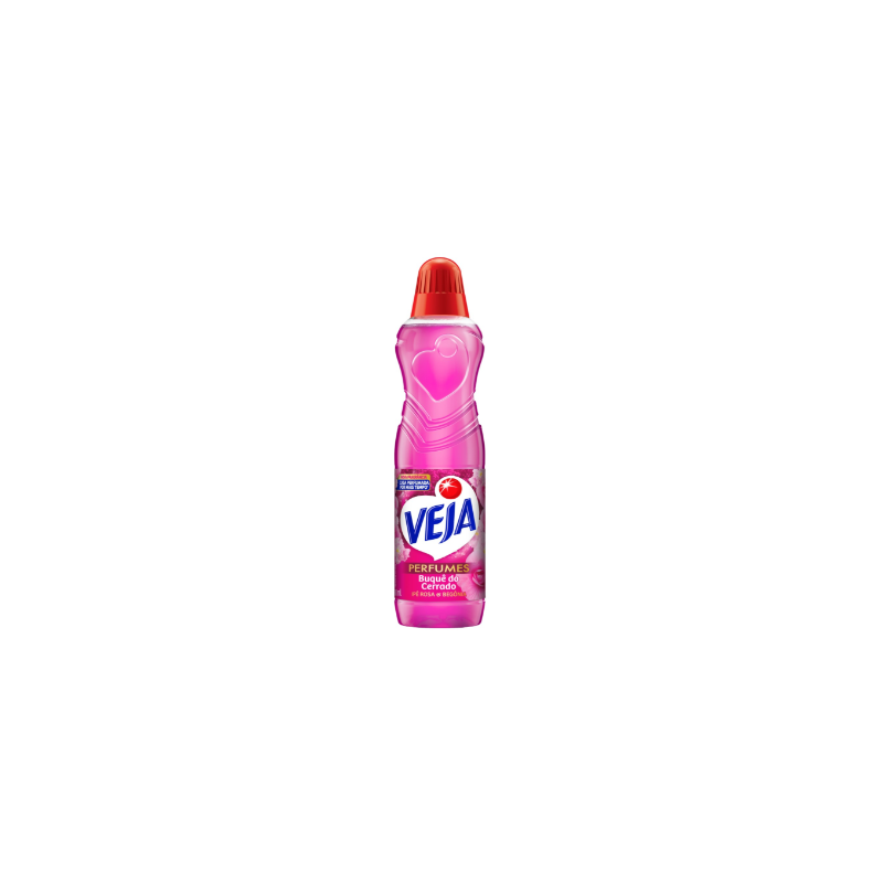 LIMPADOR PERFUMADO FLORES DO MEDITERRÂNEO VEJA PERFUMES FRASCO 500ML