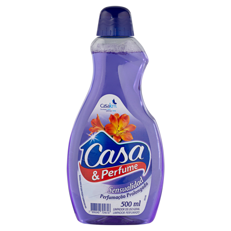 LIMPADOR PERFUMADO SENSUALIDAD CASA & PERFUME FRASCO 500ML