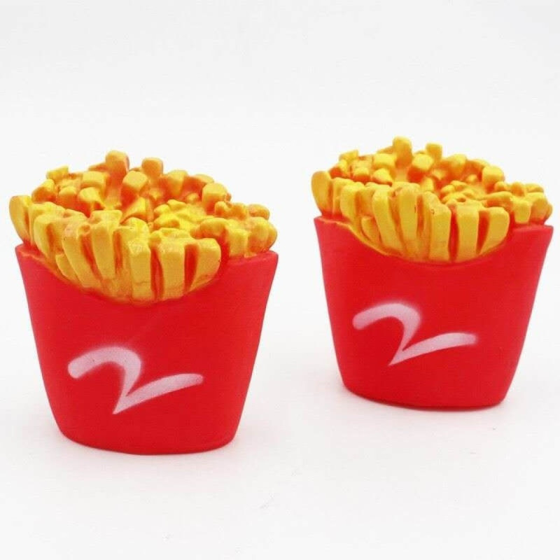 BRINQUEDO DE BORRACHA BATATA FRITA ZN0080