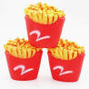 BRINQUEDO DE BORRACHA BATATA FRITA ZN0080