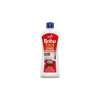 CERA LÍQUIDA AUTOBRILHO VERMELHA BRILHO FÁCIL FRASCO 750ML