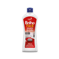 CERA LÍQUIDA AUTOBRILHO VERMELHA BRILHO FÁCIL FRASCO 750ML
