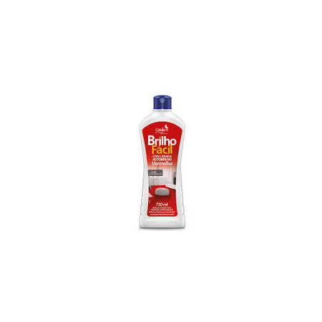 CERA LÍQUIDA AUTOBRILHO VERMELHA BRILHO FÁCIL FRASCO 750ML