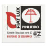 FÓSFORO DE SEGURANÇA FIAT LUX PINHEIRO CAIXA MADEIRA 10 UNIDADES