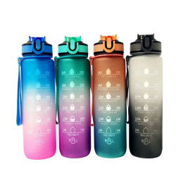 GARRAFA PLASTICO COLOR 1L EM3815