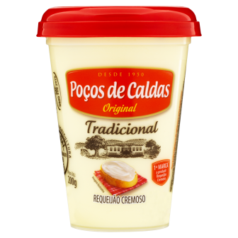 REQUEIJÃO CREMOSO TRADICIONAL POÇOS DE CALDAS COPO 200G