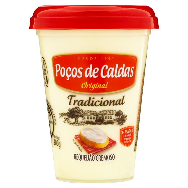 REQUEIJÃO CREMOSO TRADICIONAL POÇOS DE CALDAS COPO 200G