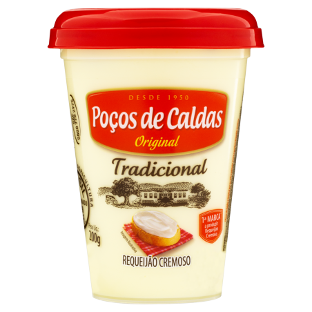 REQUEIJÃO CREMOSO TRADICIONAL POÇOS DE CALDAS COPO 200G