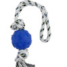 BRINQUEDO BORRACHA BOLA COM CORDA ZN 0865