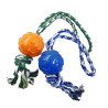 BRINQUEDO BORRACHA BOLA COM CORDA ZN 0865