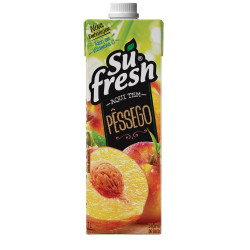 BEBIDA ADOÇADA PÊSSEGO SUFRESH CAIXA 1L