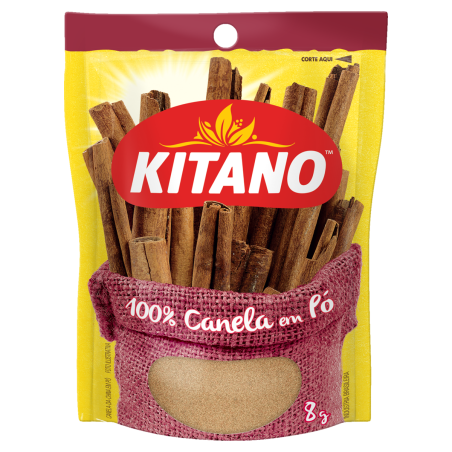 CANELA-DA-CHINA PÓ KITANO PACOTE 8G