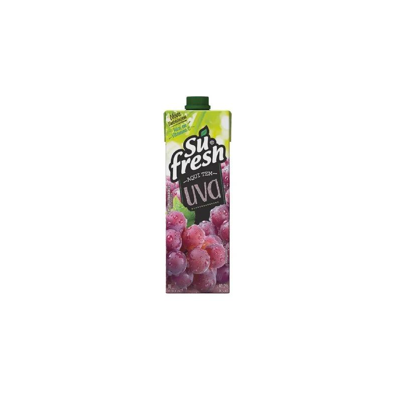 BEBIDA ADOÇADA UVA SUFRESH CAIXA 1L