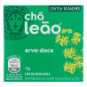 CHÁ ERVA-DOCE CHÁ LEÃO CAIXA 16G 10 UNIDADES