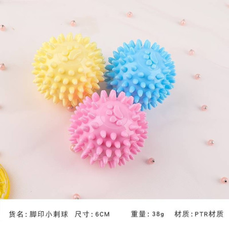 BRINQUEDO BORRACHA BOLA DENTADO ZN 0879