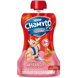 IOGURTE MORANGO CHAMYTO GO SQUEEZE 100G