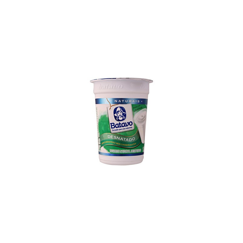 IOGURTE DESNATADO BATAVO NATURAIS COPO 170G