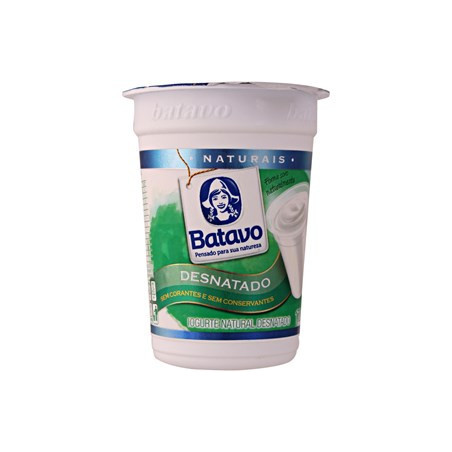IOGURTE DESNATADO BATAVO NATURAIS COPO 170G