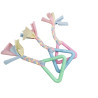 EM BRINQUEDO BORRACHA TRIANGULO COM CORDA ZN 0883