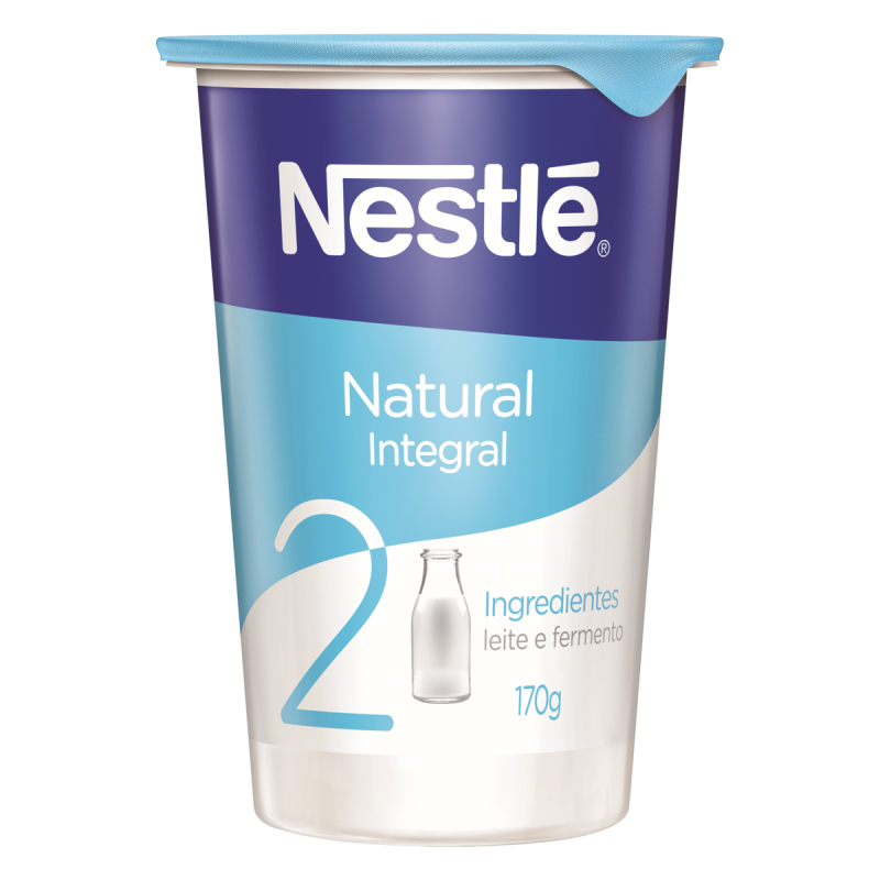 IOGURTE INTEGRAL NATURAL NESTLÉ COPO 170G