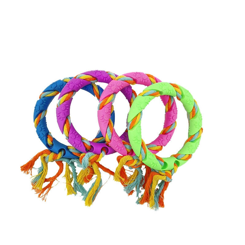 BRINQUEDO BORRACHA CIRCULO COM CORDA ZN 0853