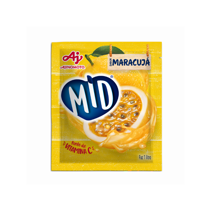 REFRESCO EM PÓ MARACUJÁ MID PACOTE 20G