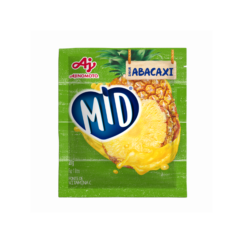 REFRESCO EM PÓ ABACAXI MID PACOTE 20G