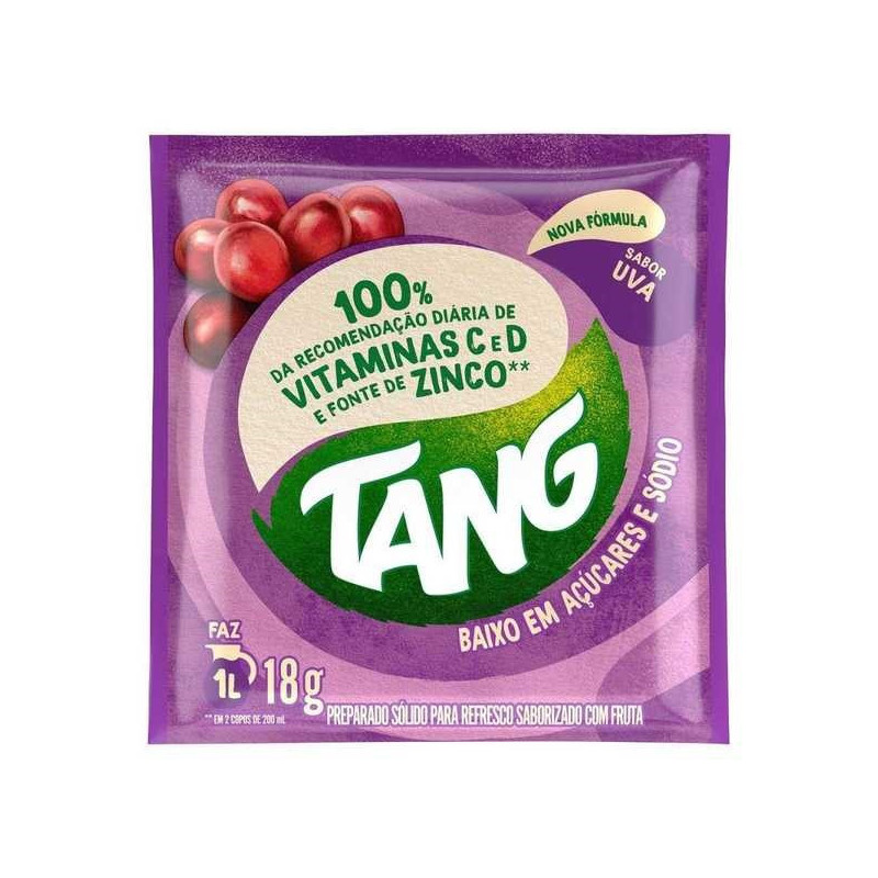 REFRESCO EM PÓ UVA TANG PACOTE 18G