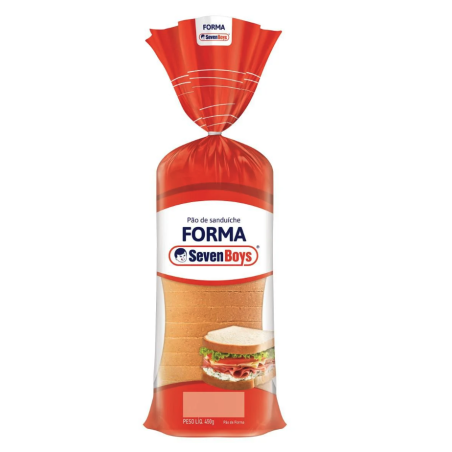 PÃO DE FORMA SEVEN BOYS PACOTE 450G