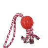 BRINQUEDO BORRACHA BOLA COM CORDA ZN 0867
