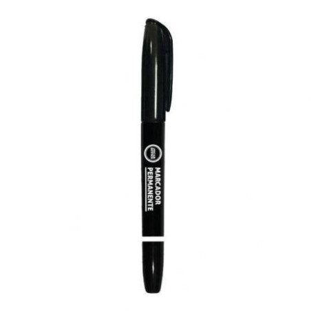 MARCADOR PERMAN SLIM PRETO PCT 1UN RF4686 LEO&LEO