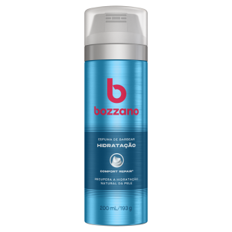 ESPUMA DE BARBEAR HIDRATAÇÃO BOZZANO FRASCO 200ML