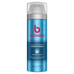ESPUMA DE BARBEAR HIDRATAÇÃO BOZZANO FRASCO 200ML