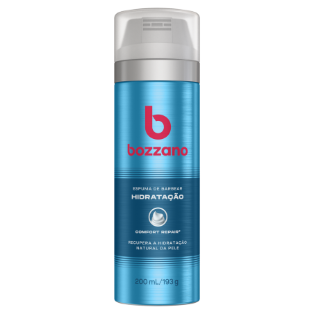 ESPUMA DE BARBEAR HIDRATAÇÃO BOZZANO FRASCO 200ML