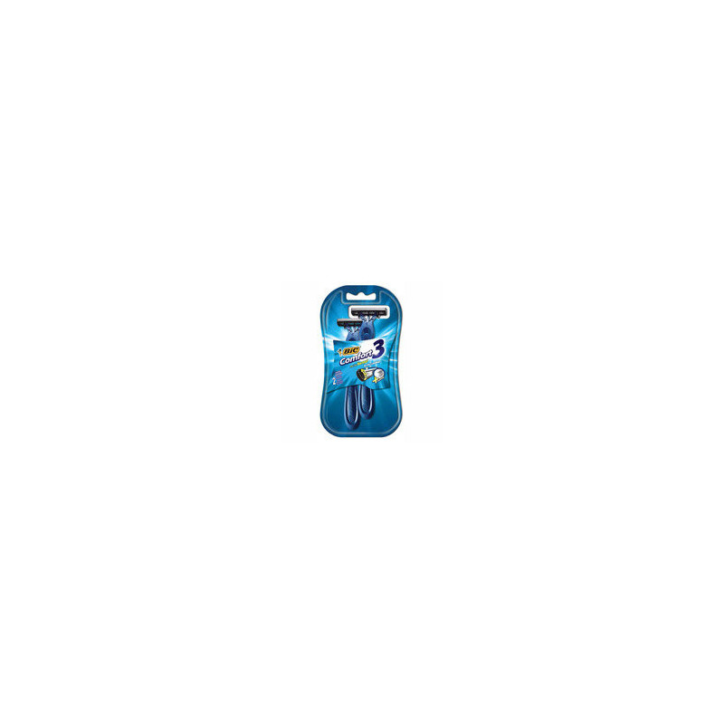 APARELHO DESCARTÁVEL PARA BARBEAR BIC COMFORT 3 2 UNIDADES
