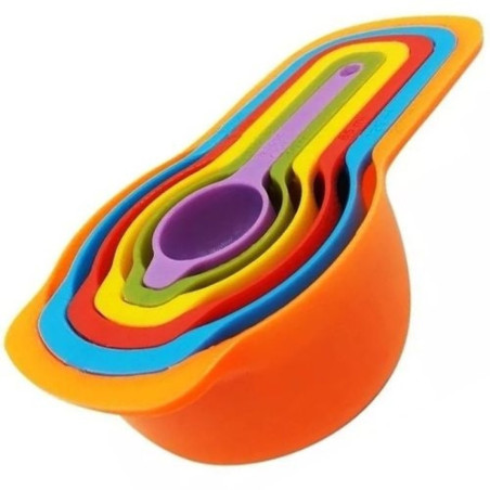 COLHER DE MEDIDOR C/6PÇS EM7269