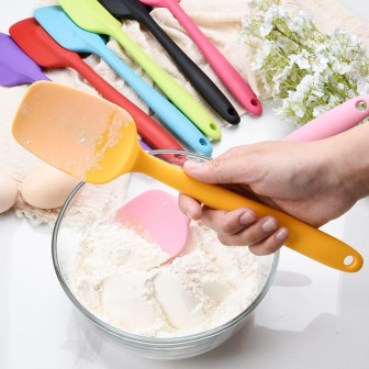 COLHER SILICONE G 27CM EM 7467