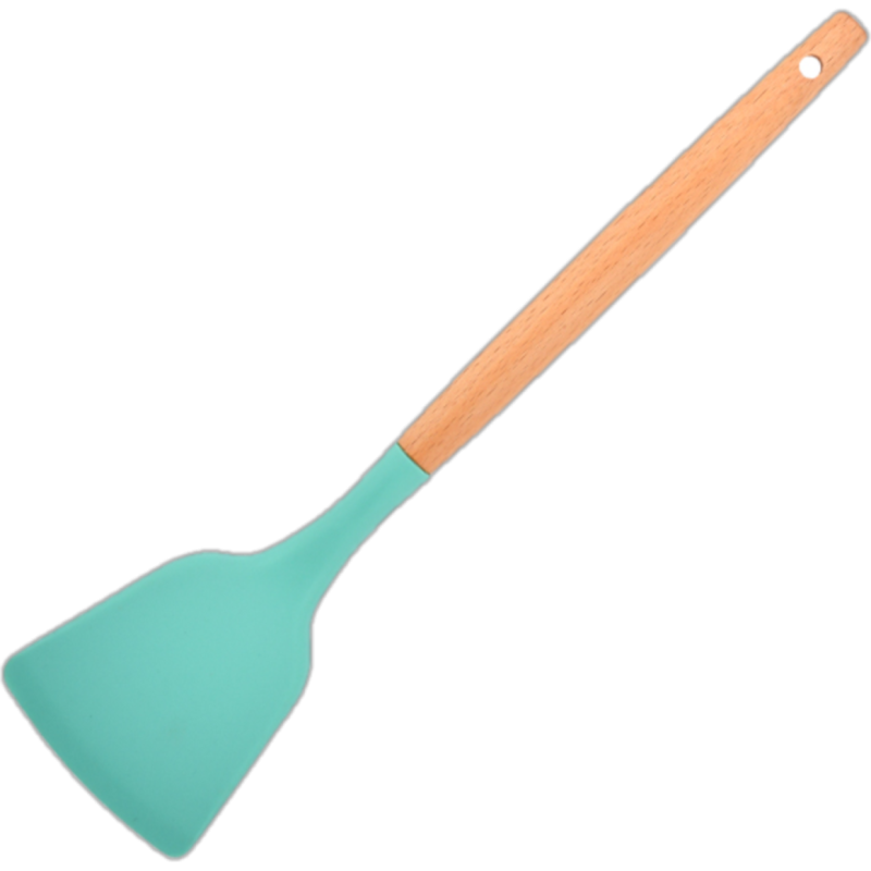 ESPATULA DE SILICONE CB MADEIRA EM9692