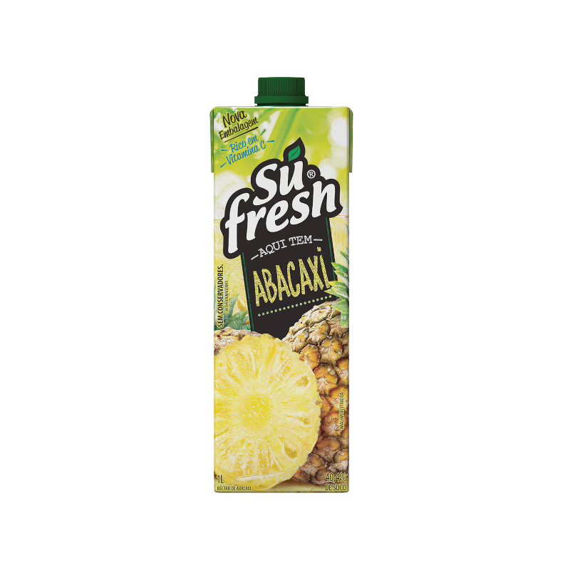 BEBIDA ADOÇADA ABACAXI SUFRESH CAIXA 1L